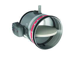 clapet coupe-feu CR120 avec servomoteur