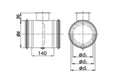 Regulateur de debit manuel diam.355
