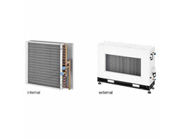 Warmwaterbijverwarming  intern/extern voor AIR1 RH