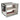Rechthoekige brandklep met bediening afm. 0850 x 0500 mm