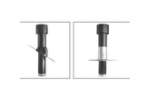 Gaine d air de toit avec conduit et joint diam. 100