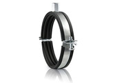 Beugel met rubber inlage O450mm.