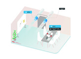 Packet des registres autonome a debit variable diam. 160 - presence