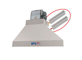 Rideau d air avec chauffage electrique  longueur 2200mm