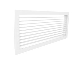 Wandrooster met horizontale deflectie