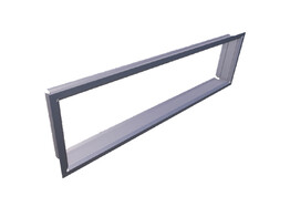 Montageframe voor wandrooster