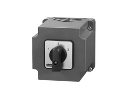 Universele draaischakelaar voor inbouw of opbouw  1- 3-PH