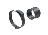 Easy clip - koppelstuk en -beugel O80 mm.