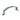 Bride de fixation metal ovale - 10 pc